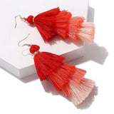 Tier Fringe Earrings