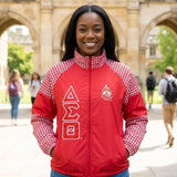 DST Greek Apparel 4XL Red Windbreaker Jacket
