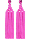 Bead Tassel Earrings