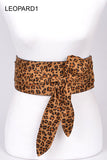 Leopard Obi Belt