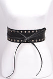 Eyelet Wrap Belt