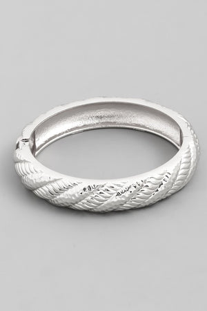 Wave Bangle Bracelet