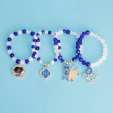 Sorority Inspired 4 Strand Bracelet