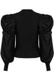 Erika Puff Top (Black)