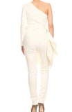 Ivory Swan Jumpsuit