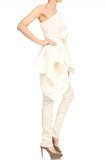 Ivory Swan Jumpsuit