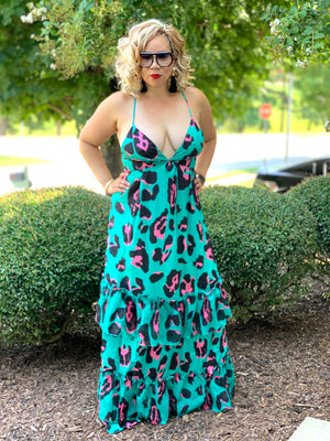 Animal Print Maxi