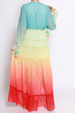 Sunrise Ruffle Dress